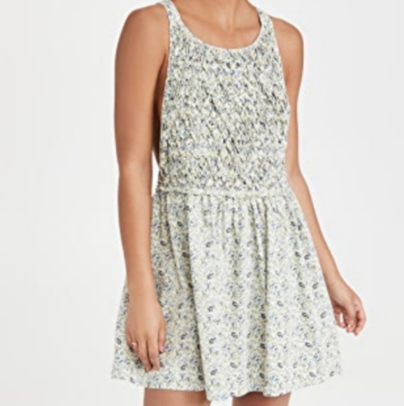 Free People Dresses & Skirts - Free People Petunia Sleeveless Minidress In Tea Combo